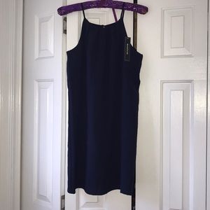 navy blue formal dress